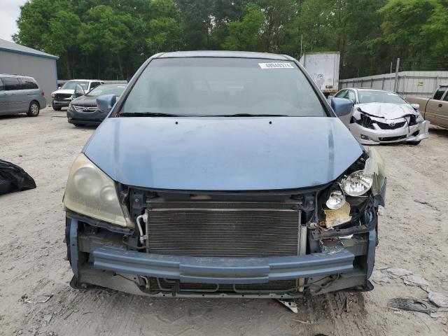 5FNRL38408B101396 - 2008 HONDA ODYSSEY EX BLUE photo 5