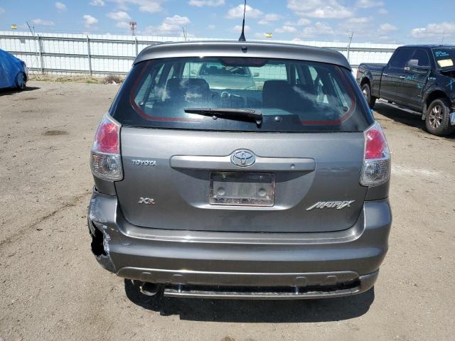 2T1KR32E17C626553 - 2007 TOYOTA COROLLA MA XR GRAY photo 6