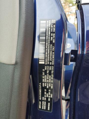 ZASPAKBN2L7C75761 - 2020 ALFA ROMEO STELVIO TI BLUE photo 13