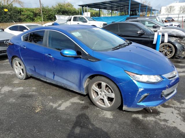 1G1RC6S57HU189091 - 2017 CHEVROLET VOLT LT BLUE photo 4