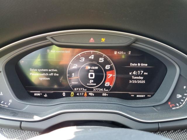 WA1C4AFY8J2119726 - 2018 AUDI SQ5 PRESTIGE 灰色 照片 9