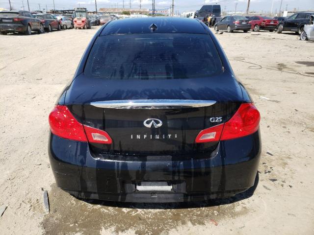 JN1DV6AP1BM600817 - 2011 INFINITI G25 BASE BLACK photo 6