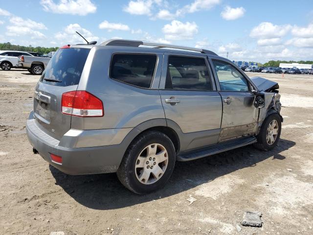 KNDJJ741695015941 - 2009 KIA BORREGO LX GRAY photo 3