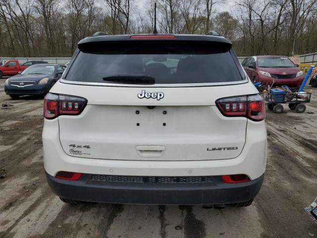 3C4NJDCB8LT228164 - 2020 JEEP COMPASS LIMITED WHITE photo 6