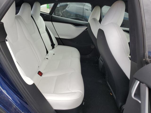 5YJSA1E20LF415038 - 2020 TESLA MODEL S BLUE photo 10