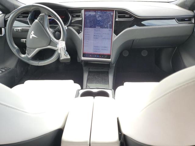 5YJSA1E20LF415038 - 2020 TESLA MODEL S BLUE photo 8