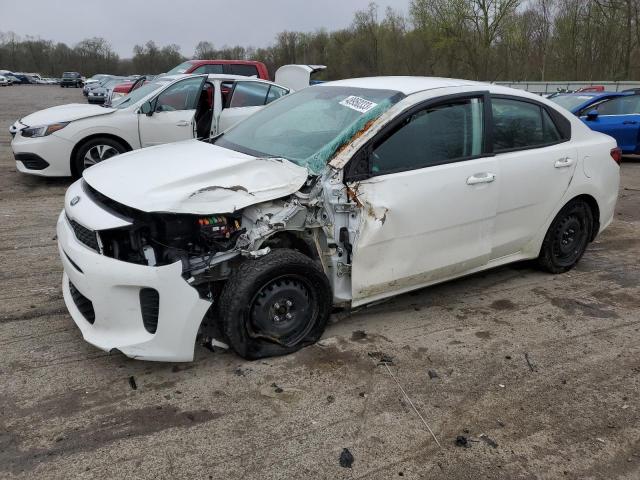 3KPA24AB1KE158041 - 2019 KIA RIO S WHITE photo 1