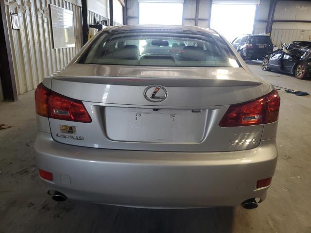 JTHBE262262005663 - 2006 LEXUS IS 350 SILVER photo 6