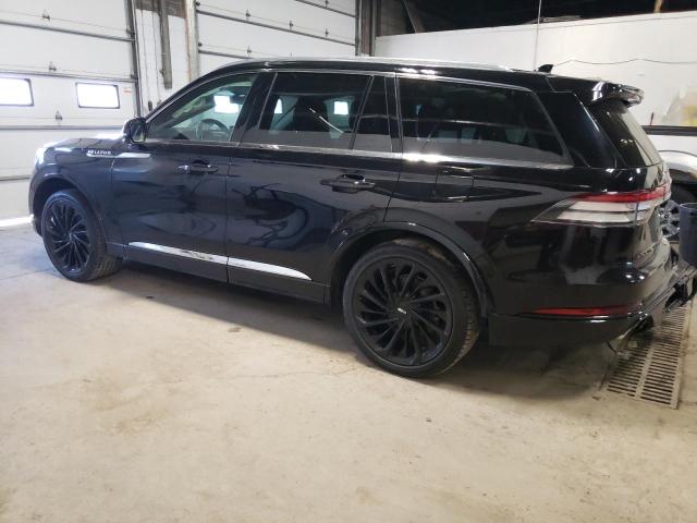 5LM5J7XC5NGL03472 - 2022 LINCOLN AVIATOR RESERVE BLACK photo 2