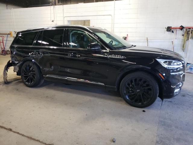 5LM5J7XC5NGL03472 - 2022 LINCOLN AVIATOR RESERVE BLACK photo 4
