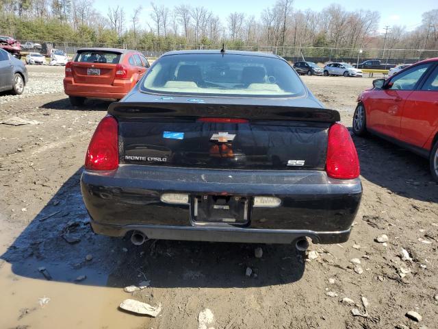 2G1WL15C879188852 - 2007 CHEVROLET MONTE CARL SS BLACK photo 6