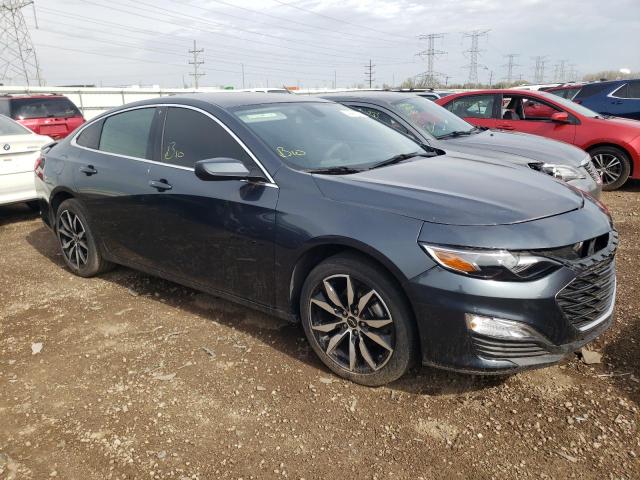 1G1ZG5ST5MF037578 - 2021 CHEVROLET MALIBU RS GRAY photo 4