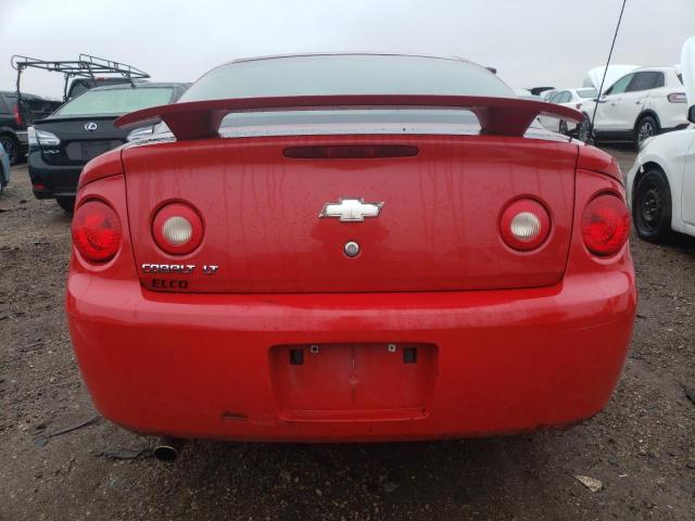 1G1AL15F277161474 - 2007 CHEVROLET COBALT LT RED photo 6