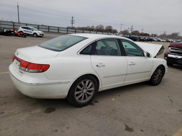 KMHFC46FX6A123470 - 2006 HYUNDAI AZERA SE WHITE photo 3