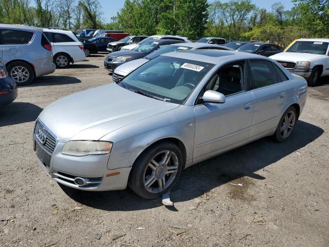 WAUDF78EX7A063536 - 2007 AUDI A4 2.0T QUATTRO SILVER photo 1