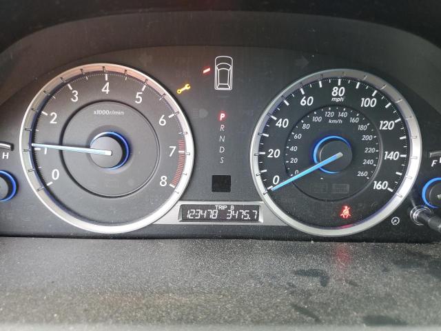 5J6TF2H51DL003480 - 2013 HONDA CROSSTOUR EXL შავი ფოტო 9