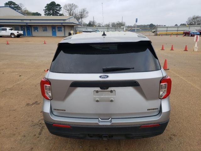 1FM5K8AC6MGC01790 - 2021 FORD EXPLORER POLICE INTERCEPTOR 银色 照片 6