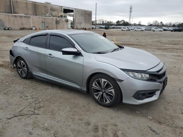 19XFC1F77GE205635 - 2016 HONDA CIVIC EXL GRAY photo 4