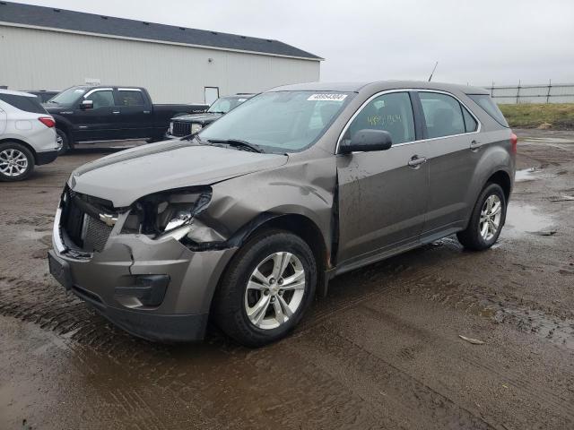 2GNFLCEK9C6390077 - 2012 CHEVROLET EQUINOX LS GRAY photo 1