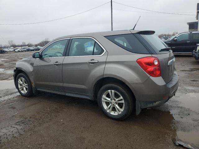 2GNFLCEK9C6390077 - 2012 CHEVROLET EQUINOX LS GRAY photo 2