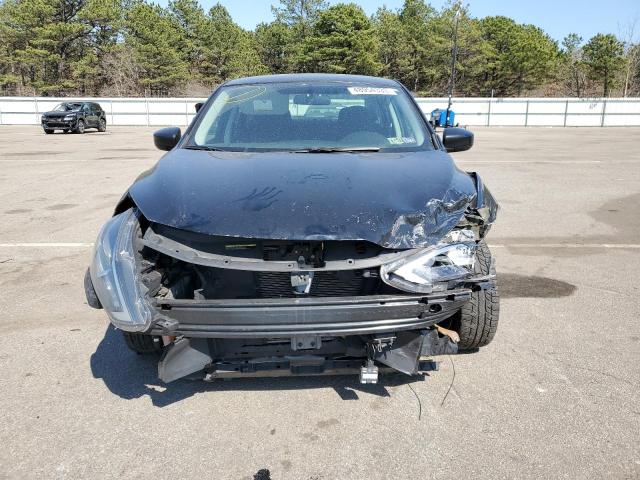 3N1AB7AP0KY255763 - 2019 NISSAN SENTRA S BLACK photo 5