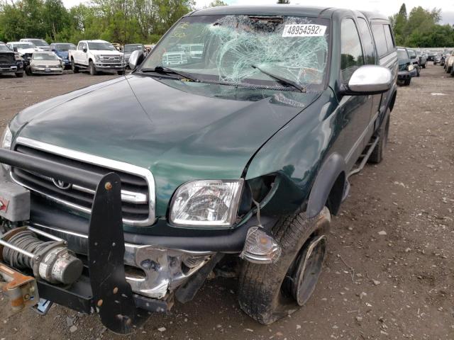 5TBBT44131S131649 - 2001 TOYOTA TUNDRA ACCESS CAB Vert photo 9