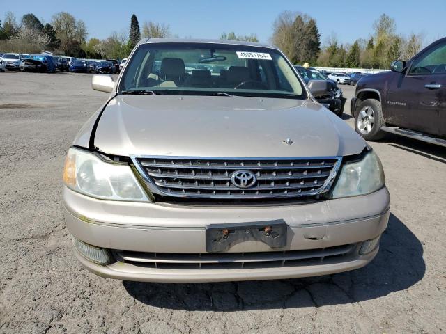 4T1BF28B44U363730 - 2004 TOYOTA AVALON XL BEIGE photo 5