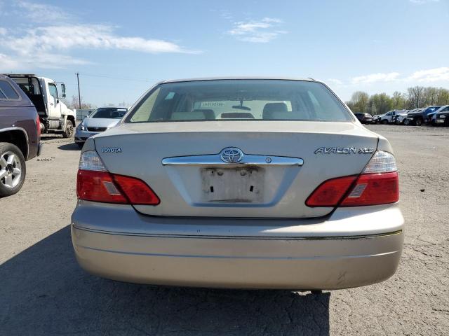 4T1BF28B44U363730 - 2004 TOYOTA AVALON XL BEIGE photo 6