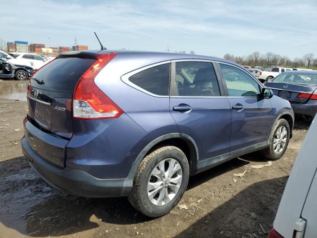 5J6RM4H57EL065057 - 2014 HONDA CR-V EX BLUE photo 3