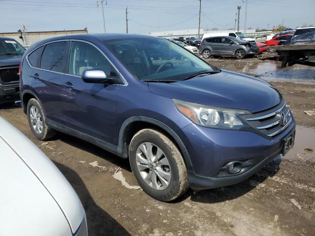 5J6RM4H57EL065057 - 2014 HONDA CR-V EX BLUE photo 4