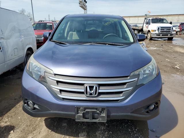 5J6RM4H57EL065057 - 2014 HONDA CR-V EX BLUE photo 5