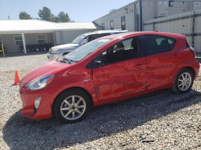 JTDKDTB38G1132790 - 2016 TOYOTA PRIUS C RED photo 1