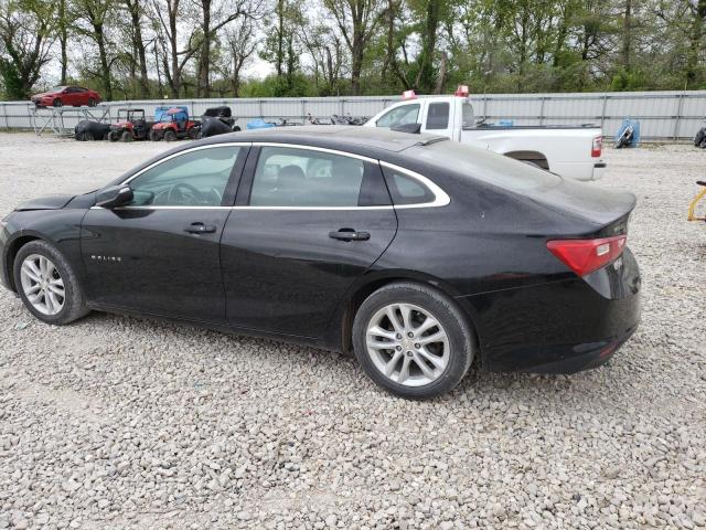 1G1ZD5ST5JF126619 - 2018 CHEVROLET MALIBU LT BLACK photo 2