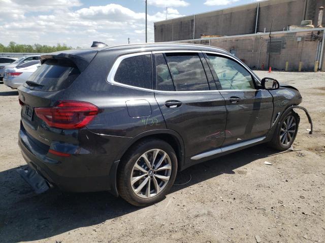 5UXTR9C59KLP81499 - 2019 BMW X3 XDRIVE30I BLACK photo 3