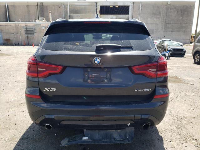 5UXTR9C59KLP81499 - 2019 BMW X3 XDRIVE30I BLACK photo 6