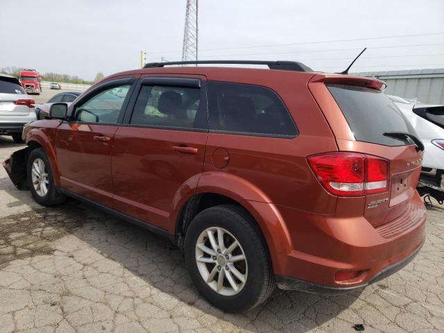 3C4PDDBG8DT507810 - 2013 DODGE JOURNEY SXT ORANGE photo 2