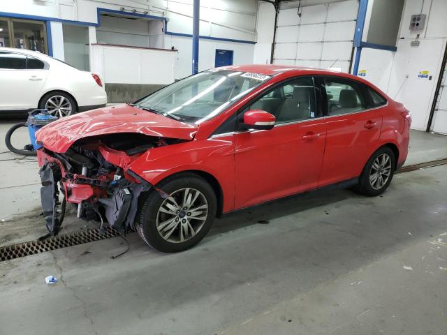 1FAHP3H23CL373323 - 2012 FORD FOCUS SEL RED photo 1