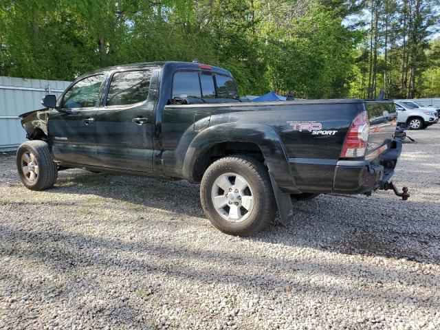 5TFMU4FN8DX015732 - 2013 TOYOTA TACOMA DOUBLE CAB LONG BED BLACK photo 2