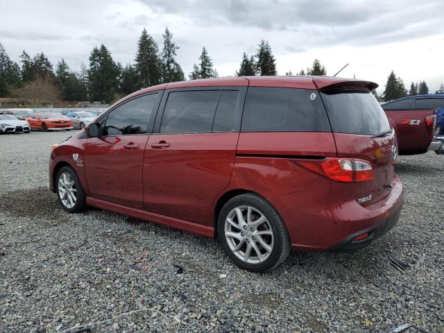 JM1CW2DL9C0102428 - 2012 MAZDA 5 RED photo 2