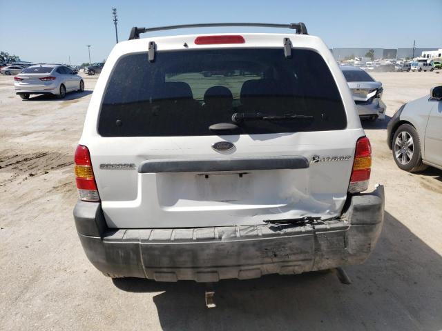 1FMYU96H25KD16578 - 2005 FORD ESCAPE HEV WHITE photo 6