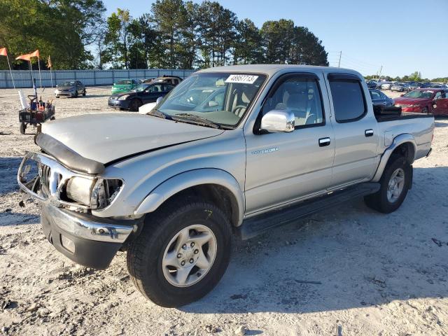 5TEGN92N73Z153038 - 2003 TOYOTA TACOMA DOUBLE CAB PRERUNNER SILVER photo 1