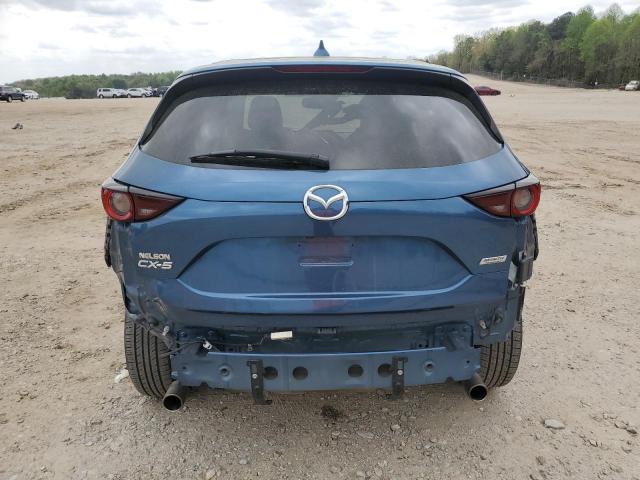 JM3KFACL4H0129767 - 2017 MAZDA CX-5 TOURING BLUE photo 6