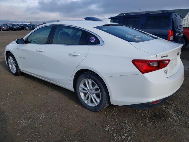 1G1ZD5ST5JF146918 - 2018 CHEVROLET MALIBU LT WHITE photo 2