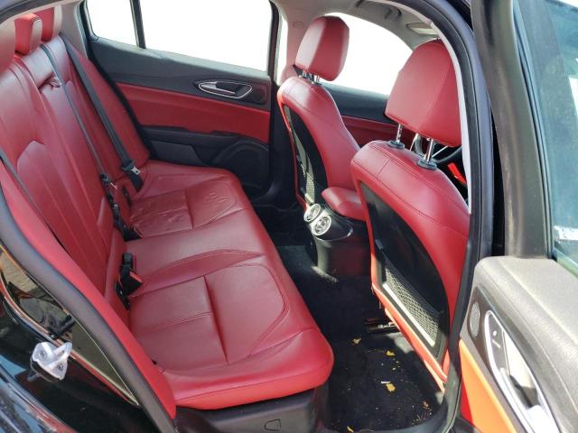 ZARFAEDN9H7549411 - 2017 ALFA ROMEO GIULIA Q4 შავი ფოტო 10