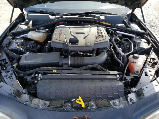 ZARFAEDN9H7549411 - 2017 ALFA ROMEO GIULIA Q4 შავი ფოტო 11