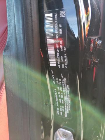 ZARFAEDN9H7549411 - 2017 ALFA ROMEO GIULIA Q4 შავი ფოტო 12