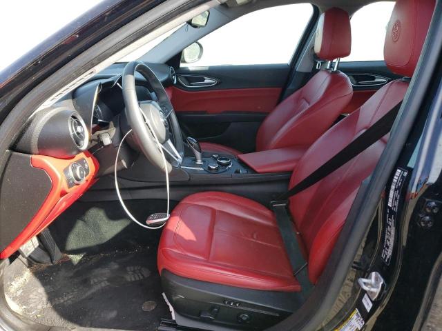 ZARFAEDN9H7549411 - 2017 ALFA ROMEO GIULIA Q4 შავი ფოტო 7