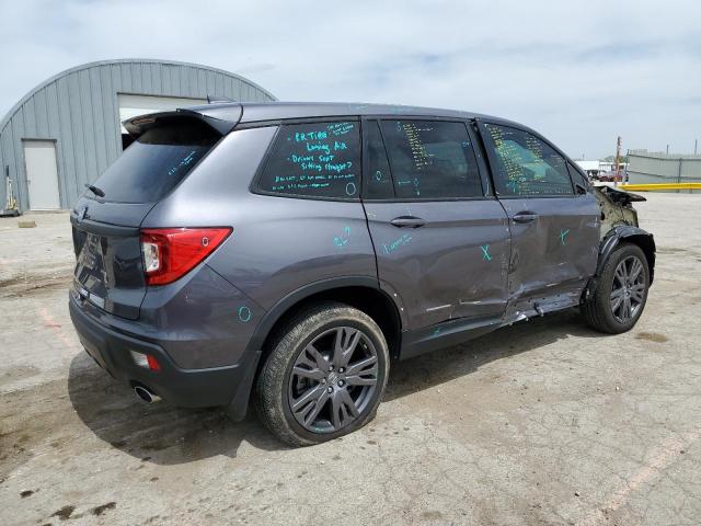 5FNYF7H50MB015843 - 2021 HONDA PASSPORT EXL ნაცრისფერი ფოტო 3