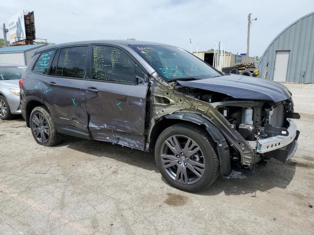 5FNYF7H50MB015843 - 2021 HONDA PASSPORT EXL ნაცრისფერი ფოტო 4