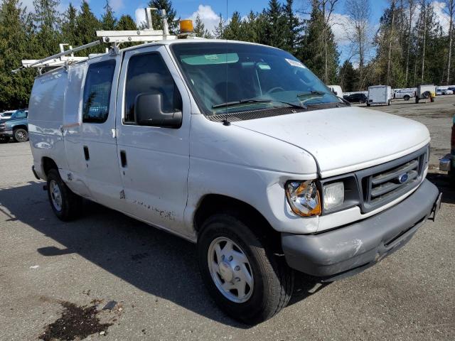 1FTNE24L17DA68818 - 2007 FORD ECONOLINE E250 VAN WHITE photo 4